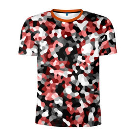 Мужская футболка 3D спортивная с принтом Городской камуфляж в Тюмени, 100% полиэстер с улучшенными характеристиками | приталенный силуэт, круглая горловина, широкие плечи, сужается к линии бедра | camo | camouflage | urban | камо
