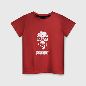 Детская футболка хлопок с принтом Doom 4 Head Revenant в Тюмени, 100% хлопок | круглый вырез горловины, полуприлегающий силуэт, длина до линии бедер | 