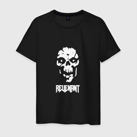 Мужская футболка хлопок с принтом Doom 4 Head Revenant в Тюмени, 100% хлопок | прямой крой, круглый вырез горловины, длина до линии бедер, слегка спущенное плечо. | Тематика изображения на принте: 