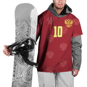 Накидка на куртку 3D с принтом Федор Смолов в Тюмени, 100% полиэстер |  | Тематика изображения на принте: 10 | smolov | краснодар | россии | россия | рф | сборная | футбол