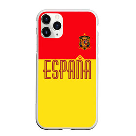 Чехол для iPhone 11 Pro матовый с принтом Сборная Испании по футболу в Тюмени, Силикон |  | испания