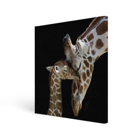 Холст квадратный с принтом Жирафы в Тюмени, 100% ПВХ |  | Тематика изображения на принте: africa | animals | baby | child | family | giraffes | head | mother | африка | головы | животные | жирафы | любовь | малыш | мама | ребенок | семья