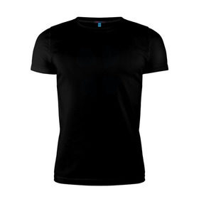 Мужская футболка премиум с принтом с чёрным лого Forch - №2 в Тюмени, 92% хлопок, 8% лайкра | приталенный силуэт, круглый вырез ворота, длина до линии бедра, короткий рукав | 4ch | brand | forch | logo | форч | форчан