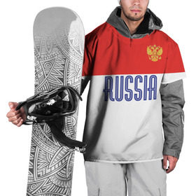 Накидка на куртку 3D с принтом Сборная России в Тюмени, 100% полиэстер |  | евро | европы | россии | россия | сборная | футбол