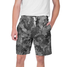 Мужские шорты 3D с принтом 50 оттенков серого в Тюмени,  полиэстер 100% | прямой крой, два кармана без застежек по бокам. Мягкая трикотажная резинка на поясе, внутри которой широкие завязки. Длина чуть выше колен | камуфляж | позы
