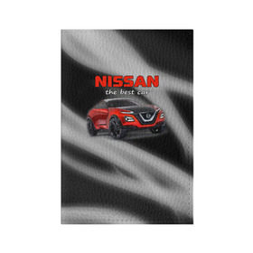 Обложка для паспорта матовая кожа с принтом Nissan - лучшая машина в Тюмени, натуральная матовая кожа | размер 19,3 х 13,7 см; прозрачные пластиковые крепления | Тематика изображения на принте: nissan | авто | автомобиль | ниссан