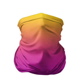 Бандана-труба 3D с принтом Чёткий градиент в Тюмени, 100% полиэстер, ткань с особыми свойствами — Activecool | плотность 150‒180 г/м2; хорошо тянется, но сохраняет форму | cs:go | градиент | диджей | желтый | музыка | розовый | синий | фиолетовый | чёткий