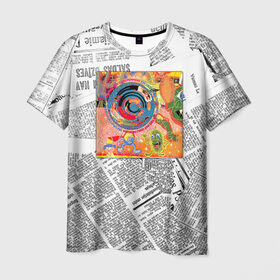 Мужская футболка 3D с принтом Red Hot Chili Peppers 2 в Тюмени, 100% полиэфир | прямой крой, круглый вырез горловины, длина до линии бедер | red hot chili peppers | rhcp | перцы | ред хот чили пепперс | рхчп | рэд
