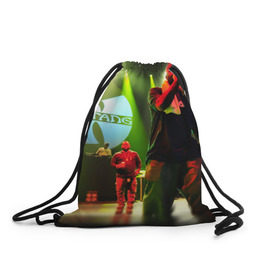 Рюкзак-мешок 3D с принтом Wu-Tang clan в Тюмени, 100% полиэстер | плотность ткани — 200 г/м2, размер — 35 х 45 см; лямки — толстые шнурки, застежка на шнуровке, без карманов и подкладки | gza | hip hop | rza | wu fam | ву танг клан | хип хоп