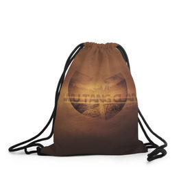 Рюкзак-мешок 3D с принтом Wu-Tang Clan в Тюмени, 100% полиэстер | плотность ткани — 200 г/м2, размер — 35 х 45 см; лямки — толстые шнурки, застежка на шнуровке, без карманов и подкладки | wu tang