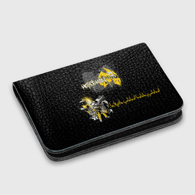 Картхолдер с принтом с принтом Wu-Tang Clan в Тюмени, натуральная матовая кожа | размер 7,3 х 10 см; кардхолдер имеет 4 кармана для карт; | wu tang