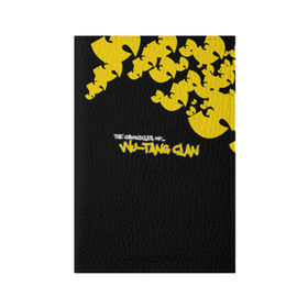 Обложка для паспорта матовая кожа с принтом Wu-Tang clan в Тюмени, натуральная матовая кожа | размер 19,3 х 13,7 см; прозрачные пластиковые крепления | wu tang