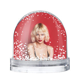 Водяной шар с принтом Taylor Swift в Тюмени, Пластик | Изображение внутри шара печатается на глянцевой фотобумаге с двух сторон | звезда | знаменитость | музыка | певица