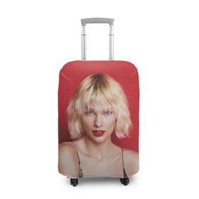 Чехол для чемодана 3D с принтом Taylor Swift в Тюмени, 86% полиэфир, 14% спандекс | двустороннее нанесение принта, прорези для ручек и колес | звезда | знаменитость | музыка | певица