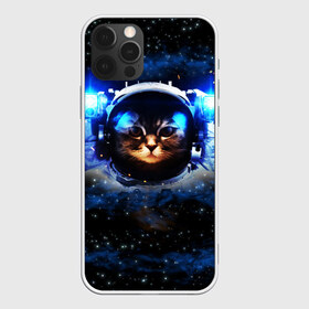 Чехол для iPhone 12 Pro Max с принтом Кот космонавт в Тюмени, Силикон |  | Тематика изображения на принте: звёздное небо | космос | кот | кошка | прикольные картинки