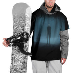 Накидка на куртку 3D с принтом Слендермен Slender man в Тюмени, 100% полиэстер |  | Тематика изображения на принте: man | slender | slender man | крипота | слендер | тонкий | тонкий человек | человек