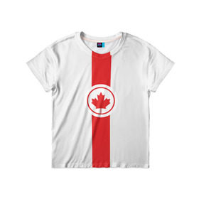 Детская футболка 3D с принтом Канада в Тюмени, 100% гипоаллергенный полиэфир | прямой крой, круглый вырез горловины, длина до линии бедер, чуть спущенное плечо, ткань немного тянется | 