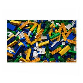 Бумага для упаковки 3D с принтом Конструктор LEGO в Тюмени, пластик и полированная сталь | круглая форма, металлическое крепление в виде кольца | игрушка | конструктор | лего