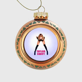 Стеклянный ёлочный шар с принтом Taylor Swift в Тюмени, Стекло | Диаметр: 80 мм | Тематика изображения на принте: звезда | знаменитость | музыка | певица | тейлор свифт