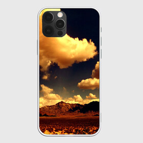 Чехол для iPhone 12 Pro Max с принтом Mountains в Тюмени, Силикон |  | Тематика изображения на принте: горы | небо | облака | природа | пустыня