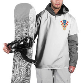 Накидка на куртку 3D с принтом Сборная Хорватия в Тюмени, 100% полиэстер |  | croatia | футбол