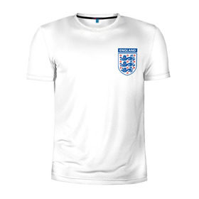 Мужская футболка 3D спортивная с принтом Сборная Англия в Тюмени, 100% полиэстер с улучшенными характеристиками | приталенный силуэт, круглая горловина, широкие плечи, сужается к линии бедра | england | варди | футбол