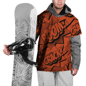 Накидка на куртку 3D с принтом cs:go - Boom в Тюмени, 100% полиэстер |  | разовый заказ (после заказа макет удалю)