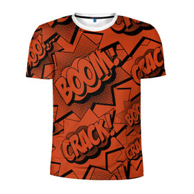 Мужская футболка 3D спортивная с принтом cs:go - Boom в Тюмени, 100% полиэстер с улучшенными характеристиками | приталенный силуэт, круглая горловина, широкие плечи, сужается к линии бедра | разовый заказ (после заказа макет удалю)
