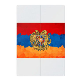 Магнитный плакат 2Х3 с принтом Армения в Тюмени, Полимерный материал с магнитным слоем | 6 деталей размером 9*9 см | Тематика изображения на принте: герб | флаг