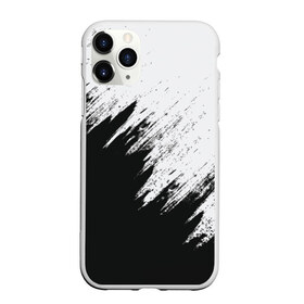Чехол для iPhone 11 Pro Max матовый с принтом Краска и ничего лишнего! в Тюмени, Силикон |  | Тематика изображения на принте: белый | дизайн | капли | краска | монохромный | разводы | черный