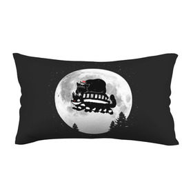 Подушка 3D антистресс с принтом Totoro в Тюмени, наволочка — 100% полиэстер, наполнитель — вспененный полистирол | состоит из подушки и наволочки на молнии | Тематика изображения на принте: котобус | рождество