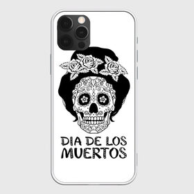 Чехол для iPhone 12 Pro Max с принтом День мертвецов в Тюмени, Силикон |  | cobwebs | color | day of the dead | dead | death | eyes | girl | halloween | holiday | makeup | mask | mexican skull | mexico | ornament | pattern | взгляд | девушка | день мертвых | макияж | маска | мексика | мексиканский череп | мертвецов | орнамент | п