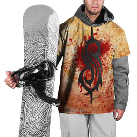 Накидка на куртку 3D с принтом Slipknot в Тюмени, 100% полиэстер |  | deth | rock | slipknot | рок | слипнот