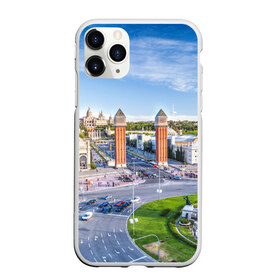 Чехол для iPhone 11 Pro матовый с принтом Барселона в Тюмени, Силикон |  | barcelona | europe | spain | барселона | европа | ес | испания | каталония | отпуск | туризм