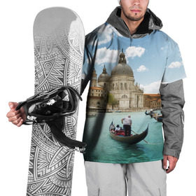Накидка на куртку 3D с принтом Венеция в Тюмени, 100% полиэстер |  | europe | italy | venice | венеция | вода | европа | ес | италия | каникулы | лодки | отдых | отпуск | солнце | туризм