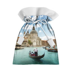 Подарочный 3D мешок с принтом Венеция в Тюмени, 100% полиэстер | Размер: 29*39 см | Тематика изображения на принте: europe | italy | venice | венеция | вода | европа | ес | италия | каникулы | лодки | отдых | отпуск | солнце | туризм
