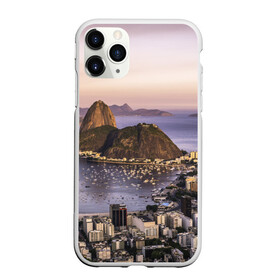 Чехол для iPhone 11 Pro матовый с принтом Рио (Бразилия) в Тюмени, Силикон |  | brazil | rio de janeiro | бразилия | жара | каникулы | карнавал | мегаполис | отдых | отпуск | пляж | приключение | путешествие | рио де жанейро | туризм | футбол | южная америка
