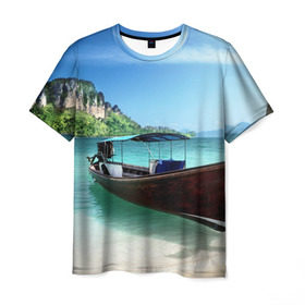 Мужская футболка 3D с принтом Таиланд в Тюмени, 100% полиэфир | прямой крой, круглый вырез горловины, длина до линии бедер | asia | bangkok | thailand | азия | бангкок | жара | змеи | крокодилы | море | обезьяны | океан | острова | отдых | отпуск | пляжи | проституция | рай | спорт | таиланд | тай | трансвеститы | туризм