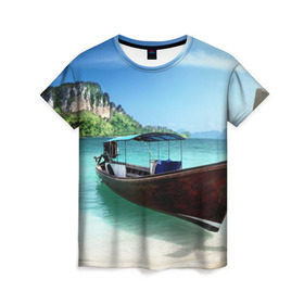 Женская футболка 3D с принтом Таиланд в Тюмени, 100% полиэфир ( синтетическое хлопкоподобное полотно) | прямой крой, круглый вырез горловины, длина до линии бедер | asia | bangkok | thailand | азия | бангкок | жара | змеи | крокодилы | море | обезьяны | океан | острова | отдых | отпуск | пляжи | проституция | рай | спорт | таиланд | тай | трансвеститы | туризм