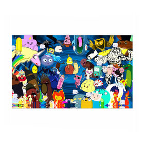 Бумага для упаковки 3D с принтом Adventure Time 1 в Тюмени, пластик и полированная сталь | круглая форма, металлическое крепление в виде кольца | adventure time | bubblegum | dog | finn | jake | marcelline | время приключений | джейк и финн | марселин | пупырка