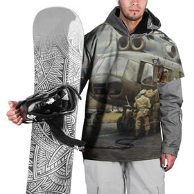 Накидка на куртку 3D с принтом ВДВ в Тюмени, 100% полиэстер |  | вдв