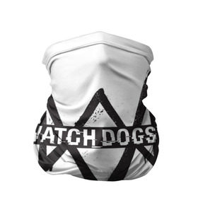 Бандана-труба 3D с принтом Watch Dogs 2 в Тюмени, 100% полиэстер, ткань с особыми свойствами — Activecool | плотность 150‒180 г/м2; хорошо тянется, но сохраняет форму | 2 | dogs | ubisoft | watch | хакер