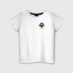 Детская футболка хлопок с принтом ВДВ - не МинЗдрав в Тюмени, 100% хлопок | круглый вырез горловины, полуприлегающий силуэт, длина до линии бедер | вдв