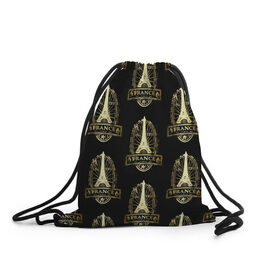Рюкзак-мешок 3D с принтом Travels в Тюмени, 100% полиэстер | плотность ткани — 200 г/м2, размер — 35 х 45 см; лямки — толстые шнурки, застежка на шнуровке, без карманов и подкладки | 