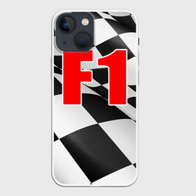 Чехол для iPhone 13 mini с принтом Формула 1 в Тюмени,  |  | Тематика изображения на принте: f1 | formula 1 | авто | автогонки | автоспорт | спорткар | финиш
