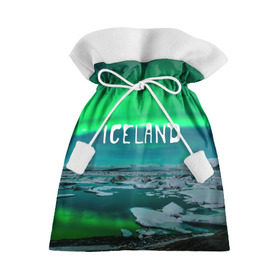 Подарочный 3D мешок с принтом Исландия в Тюмени, 100% полиэстер | Размер: 29*39 см | исландия