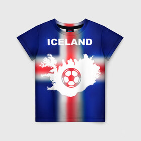 Детская футболка 3D с принтом Исландия в Тюмени, 100% гипоаллергенный полиэфир | прямой крой, круглый вырез горловины, длина до линии бедер, чуть спущенное плечо, ткань немного тянется | Тематика изображения на принте: 