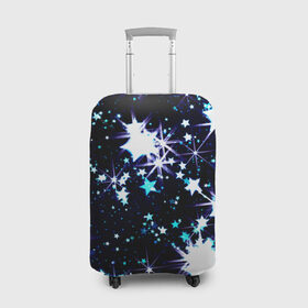 Чехол для чемодана 3D с принтом Star в Тюмени, 86% полиэфир, 14% спандекс | двустороннее нанесение принта, прорези для ручек и колес | Тематика изображения на принте: вселенная | галактика | звезды