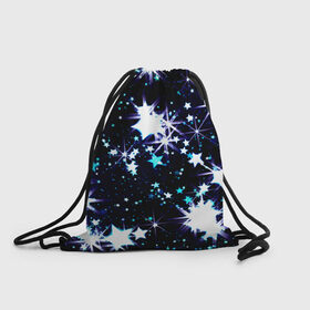 Рюкзак-мешок 3D с принтом Star в Тюмени, 100% полиэстер | плотность ткани — 200 г/м2, размер — 35 х 45 см; лямки — толстые шнурки, застежка на шнуровке, без карманов и подкладки | вселенная | галактика | звезды