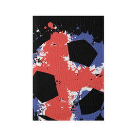 Обложка для паспорта матовая кожа с принтом Сборная Исландии в Тюмени, натуральная матовая кожа | размер 19,3 х 13,7 см; прозрачные пластиковые крепления | Тематика изображения на принте: исландия